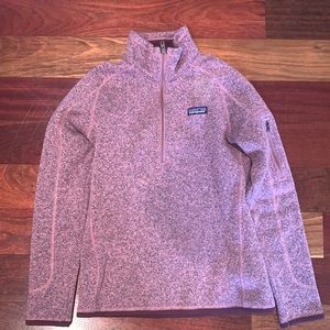 Patagonia Quarter Zip PINK